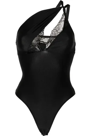 COPERNI Body asymétrique à détails en dentelle