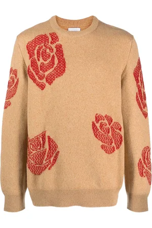 Barrie Pull en cachemire à imprimé fleuri