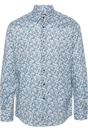 Karl Lagerfeld Chemise en popeline à fleurs