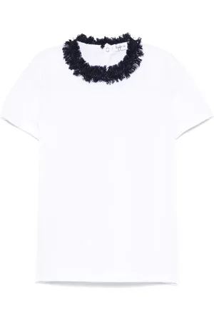 Il gufo T-shirt à bords francs