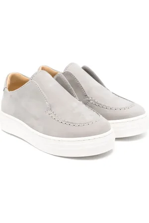 ANDREA MONTELPARE Mocassins en daim
