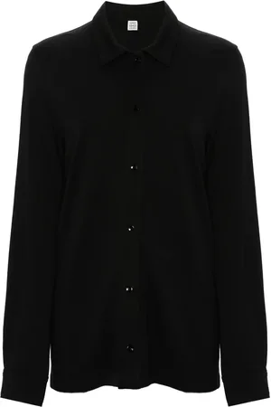 Totême Chemise en jersey à boutonnière