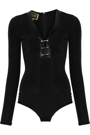 MITILIANE COUTURE Body à détails de piercings