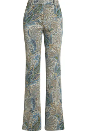Etro Pantalon à motif cachemire
