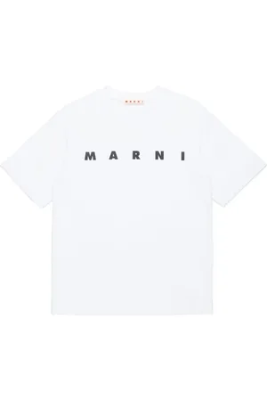 Marni T-shirt à logo imprimé