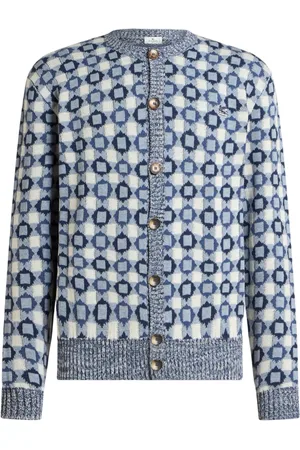 Etro Cardigan à motif en jacquard