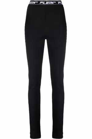 Philipp Plein Legging à taille à logo