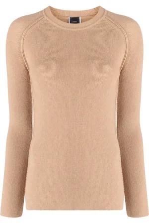 Pinko Pull nervuré à plaque logo