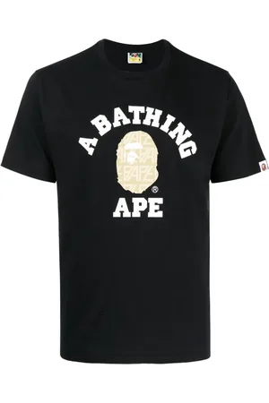 A Bathing Ape T-shirt en coton à logo imprimé