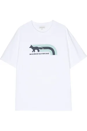 Maison Kitsuné T-shirt à imprimé Flash Fox