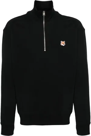 Maison Kitsuné Sweat Fox Head à patch logo