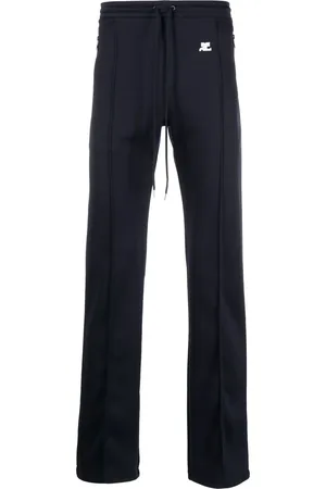 Courrèges Pantalon cargo à logo appliqué