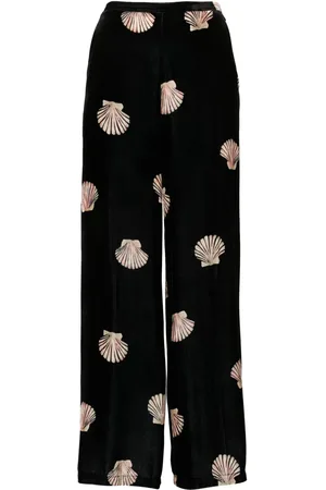 FORTE FORTE Pantalon ample en velours