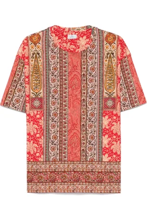 Etro T-shirt à mélange d