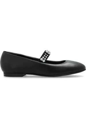 Casadei Ballerines à ornements en cristal