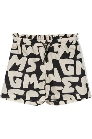 Msgm Short à logo all-over