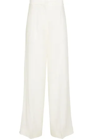 Fabiana Filippi Pantalon palazzo à taille mi-haute