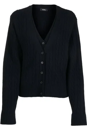 GOEN.J Cardigan à design superposé