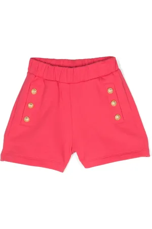 Balmain Short à boutons embossés