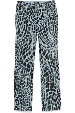 MUGLER Jean droit à imprimé velours