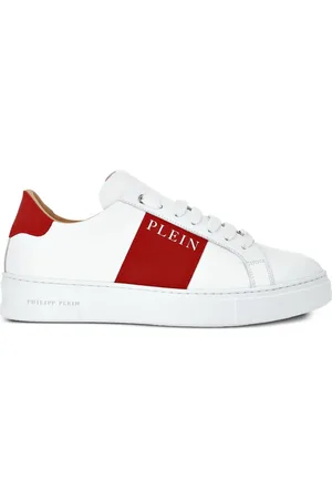 Philipp Plein Baskets en cuir Nappa à logo imprimé
