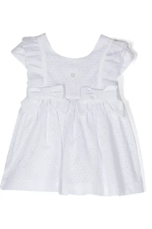 PATACHOU Robe en broderie anglaise à détail de nœud