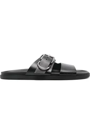 Givenchy Claquettes à logo gravé