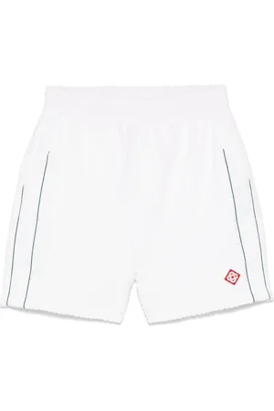 Casablanca Short à motif monogrammé