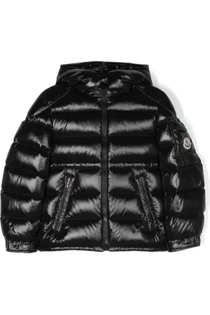 Moncler Manteau matelassé à logo appliqué