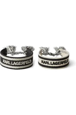 Karl Lagerfeld Lot de deux bracelets Essential