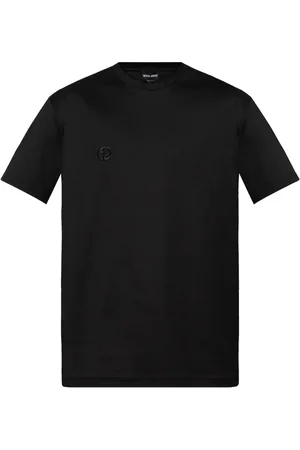 Giorgio Armani T-shirt à logo brodé