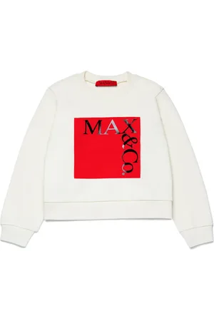 MAX&Co. Kids Sweat en coton à logo imprimé