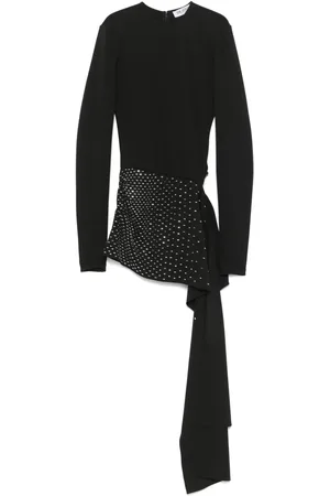 The Attico Robe courte à coupe asymétrique