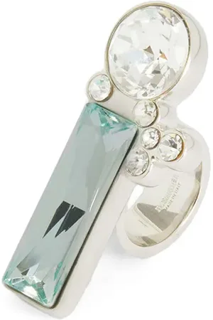 Jil Sander Bague sertie de cristaux