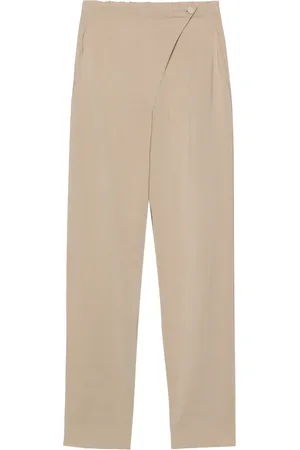 Emporio Armani Pantalon fuselé à empiècements contrastants