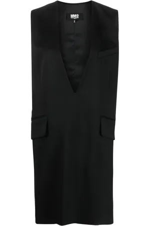 Maison Margiela Robe sans manches à col v