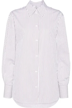 Totême Chemise en popeline à manches évasées