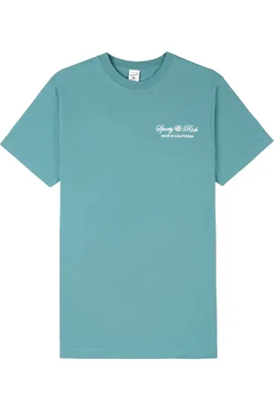 Sporty & Rich T-shirt en coton à logo imprimé