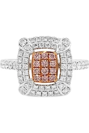 HYT Jewelry Bague en or blanc 18ct et platine pavée de diamants