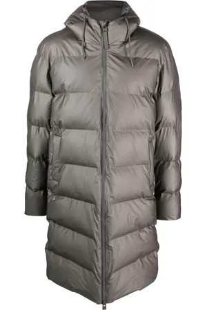Rains Manteau Alta à design matelassé
