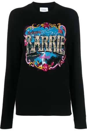 Barrie Sweat à motif en intarsia