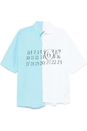 Maison Margiela Chemise asymétrique en popeline