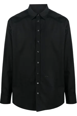 Dsquared2 Chemise en coton à boutonnière