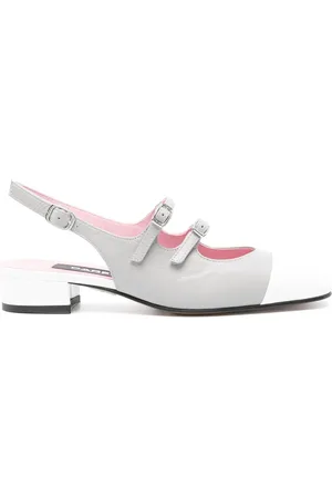 Carel Escarpins Abricot en cuir
