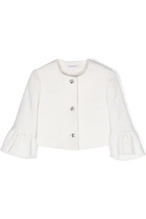 MONNALISA Veste en tweed à boutonnière