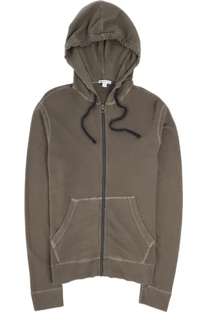 James Perse Hoodie à coutures contrastantes
