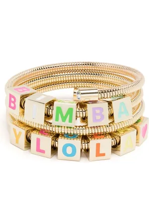 Bimba y Lola Bracelet en chaîne à logo