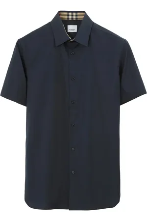 Burberry Chemise à logo brodé EKD