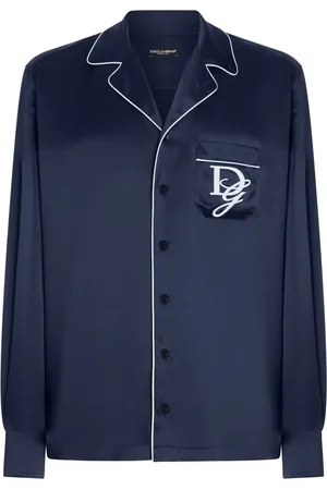 Dolce & Gabbana Chemise à logo brodé