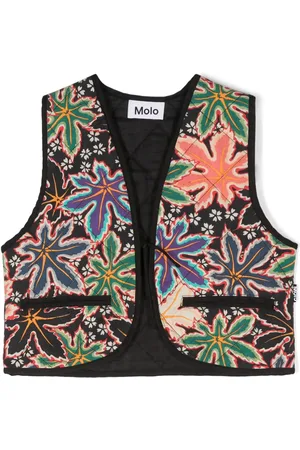 Molo Gilet Hilma à fleurs